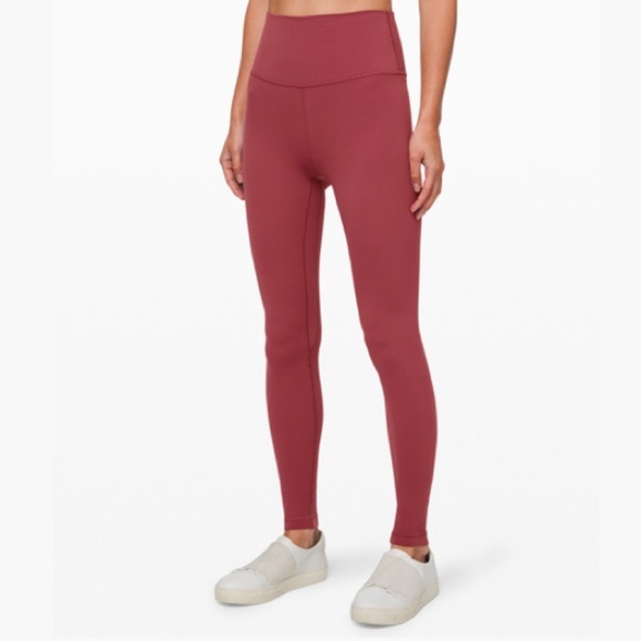 lululemon athletica Pants - LULULEMON align 28” high rise leggings | Chianti Red | Size 6 | GUC